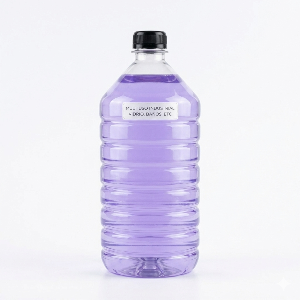 Limpiador Multiuso Industrial Premium en Botella de 1L